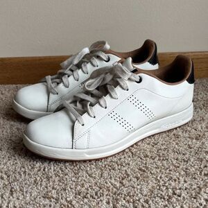 Kuru Roam Classic Court Tennis Shoes Sneakers White/Black Women’s 10 M